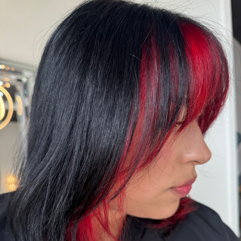 Pop Of Color at Trisdoeshair in Corpus Christi, TX