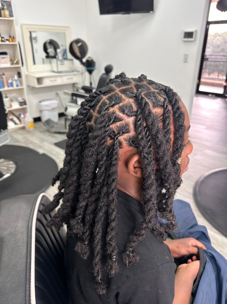 Loc Retwist (Style Included)