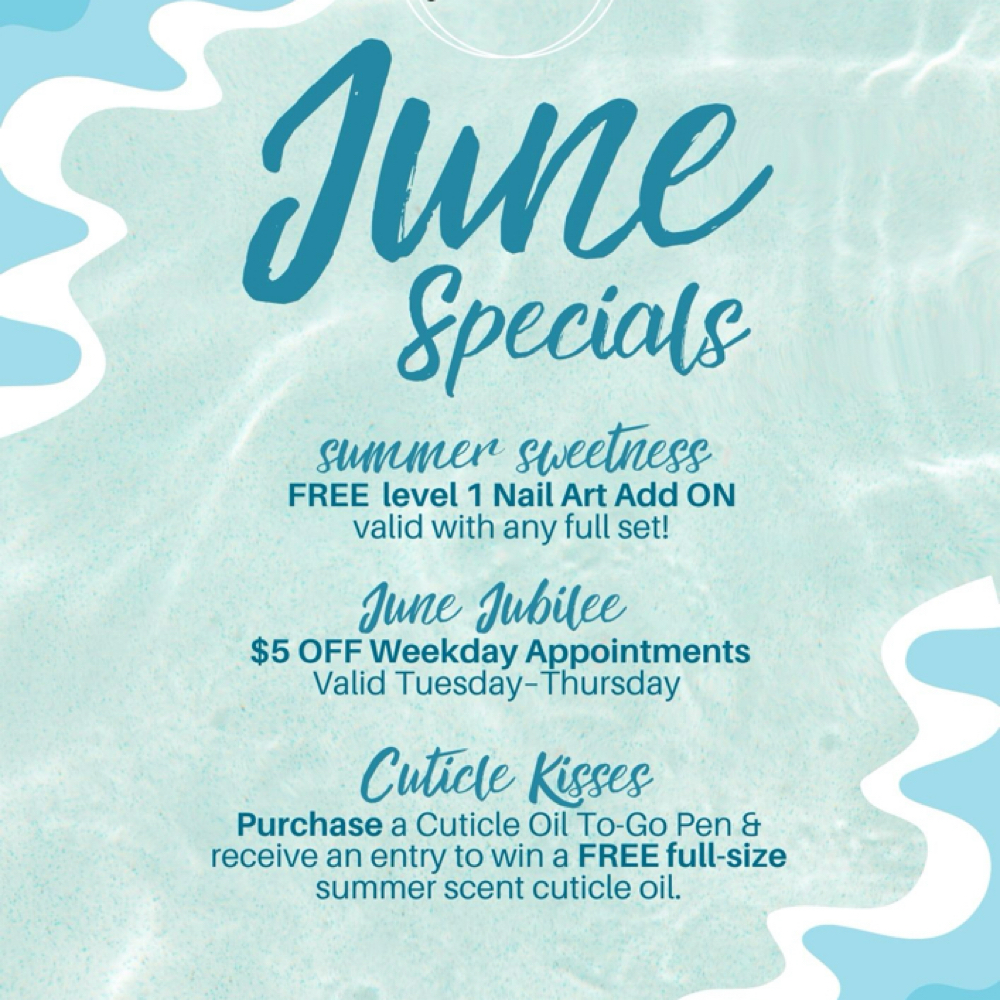 (June Special) Summertime Sweetness at Nails by Jasmine in Parkersburg, WV