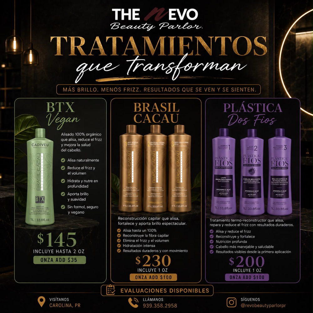Revo treatment at The Revo Beauty Parlor in Carolina, PR