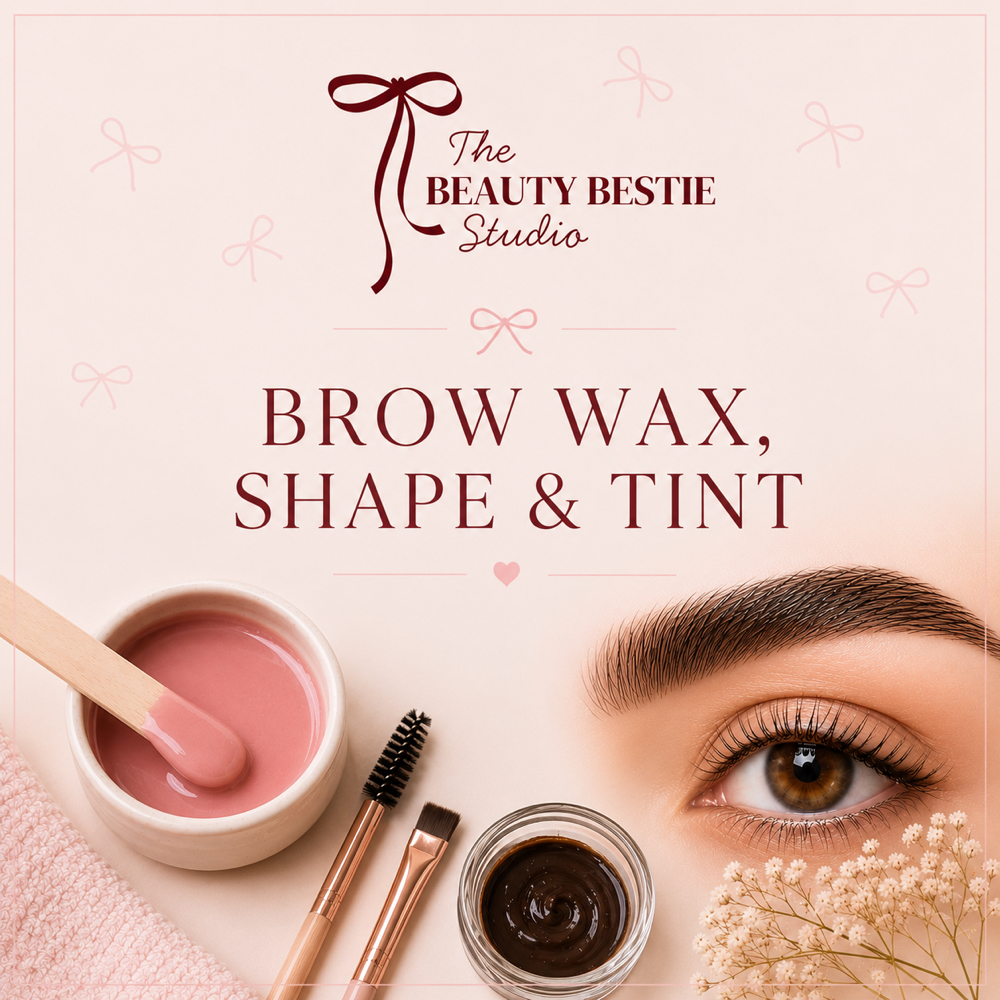 Brow Wax, Shape & Tint at The Beauty Bestie Studio in Riverview, FL