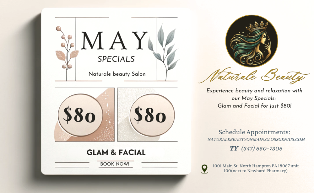 $80 May makeup Special