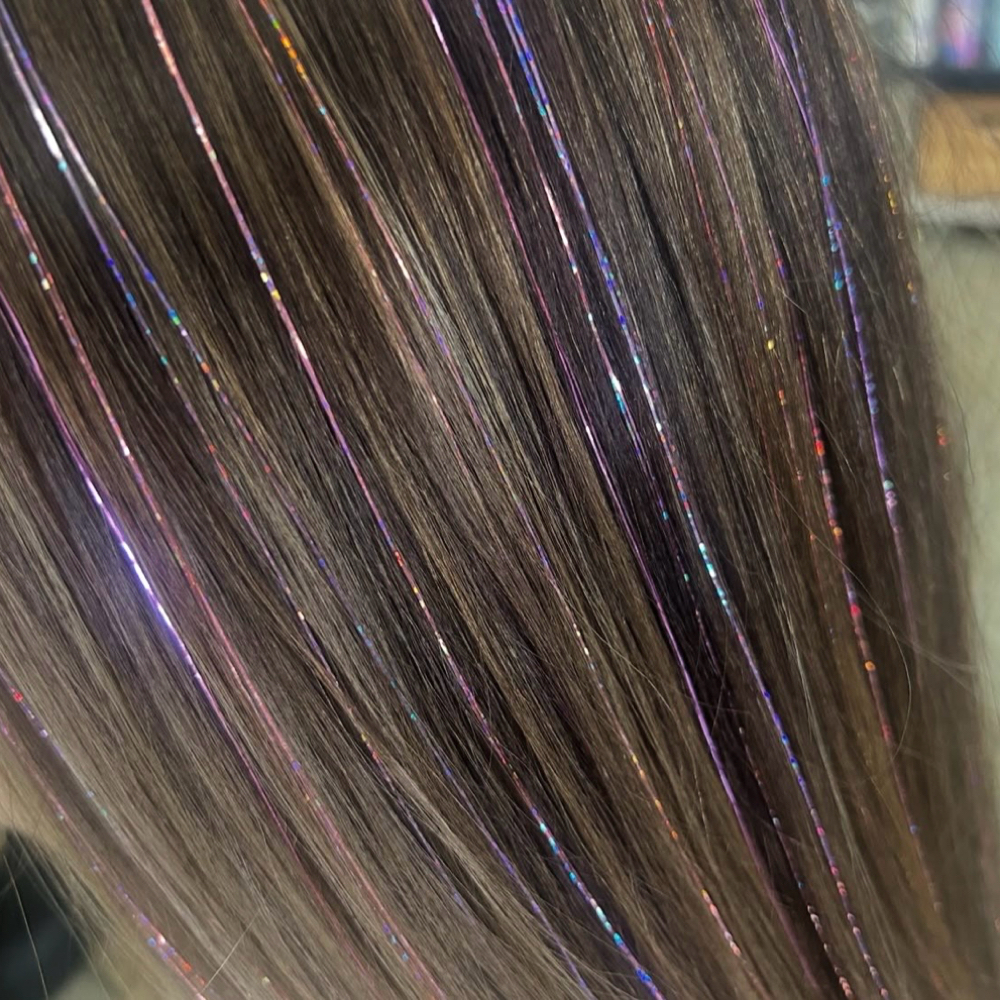 Fairy Hair Tinsel at Hair by Ping in Frederick, MD