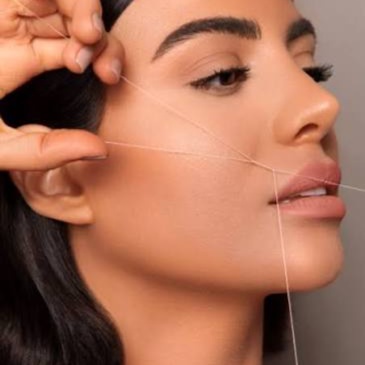 Full Face Threading at OH  BEAUTY  BAR in Bellingham, WA