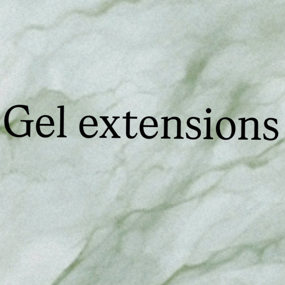 Gel extensions at Nail Behavior Columbus in Columbus, Ohio, OH