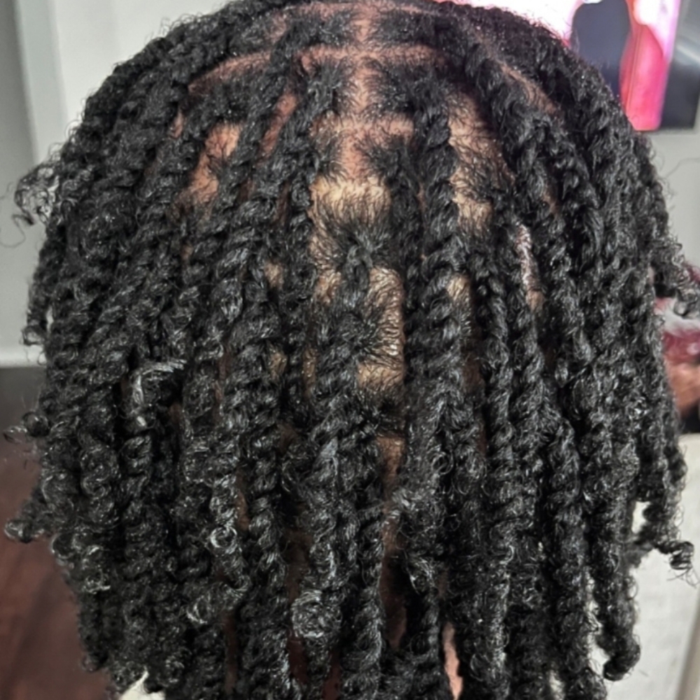 Mini Twist at Josephine's Girls Hair Studio💜🦋 in Houston, TX
