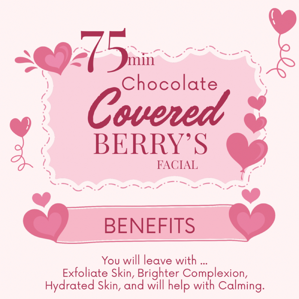 Chocolate Covered Berry’s at Darely Esthetics in Pittsburg, CA