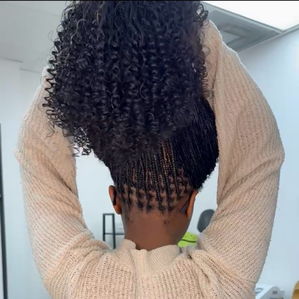 Boho Knotless Braids- Extra Small at Kechna B in North Miami Beach, FL