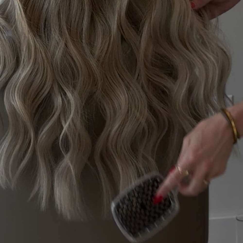 Blowout at Moon and Sea Luxury Salon LLC in Avon, CT