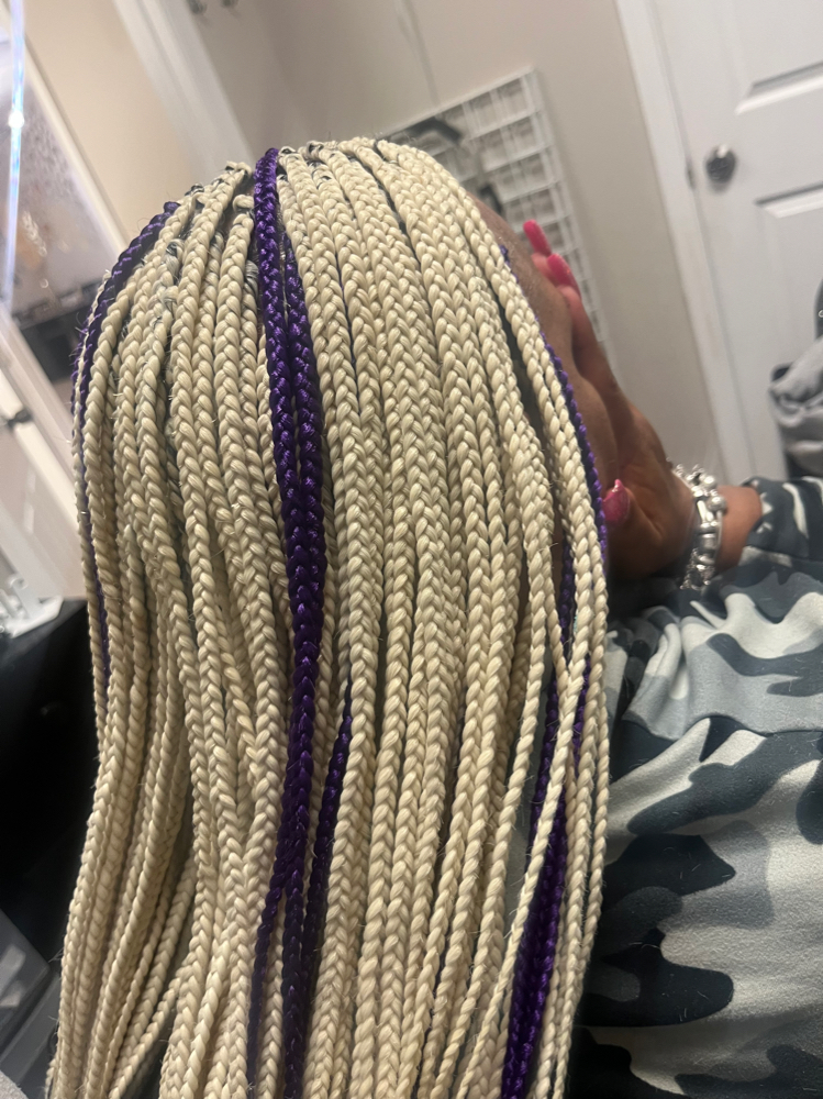 Knotless or Reg. Box Braid Class