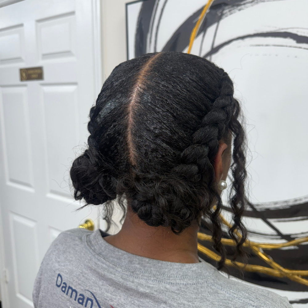 2 Feed In Braids