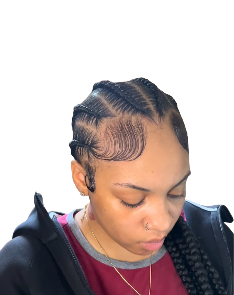 Stitch Braids at Loc'd By Legends in Saginaw, MI