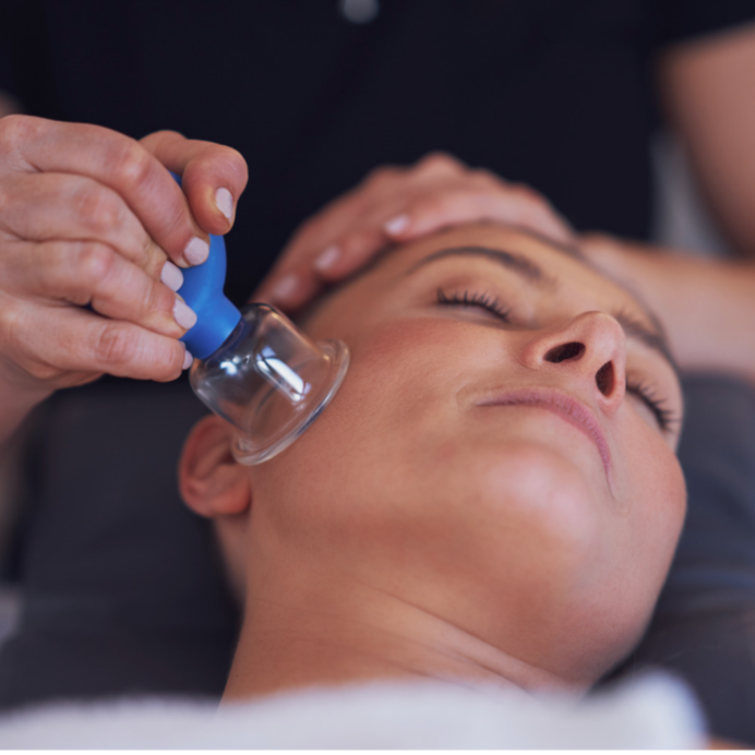 Facial Cupping Therapy at Pure Platinum Esthetics in Dublin, OH