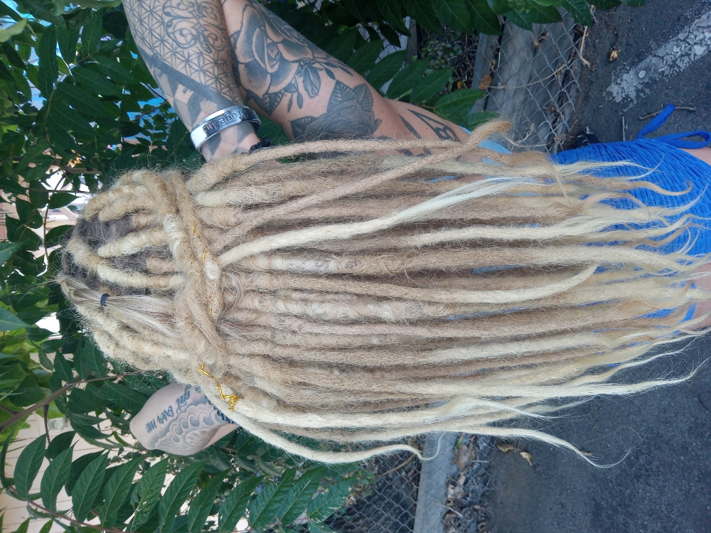 Permanent Dread Extension Install at Divine Appeal in Reno, NV