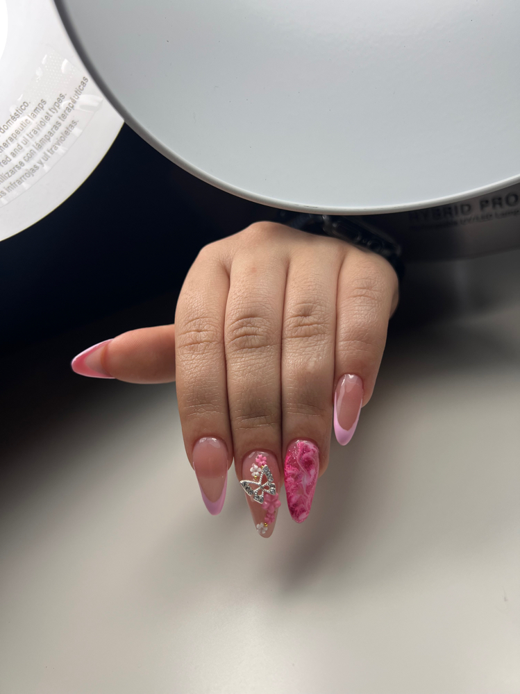 Long Acrylic Full Set at Nailedbynicole LLC in Jacksonville, FL