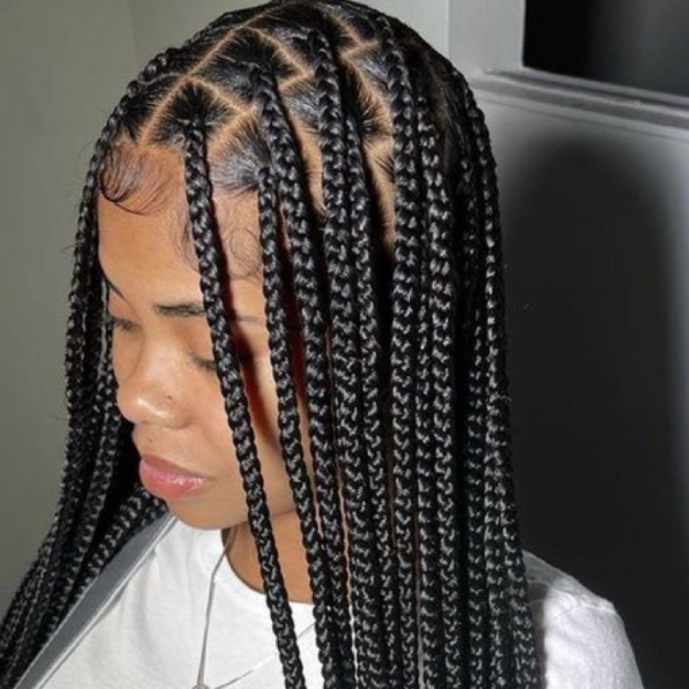 Knotless Braid (Large) at Cherry On Top Studio in Norcross, GA