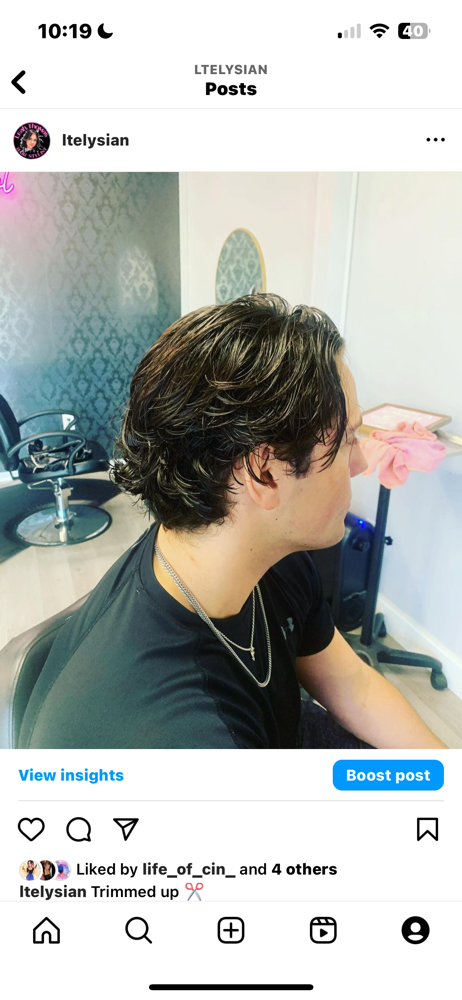 Mens Cut