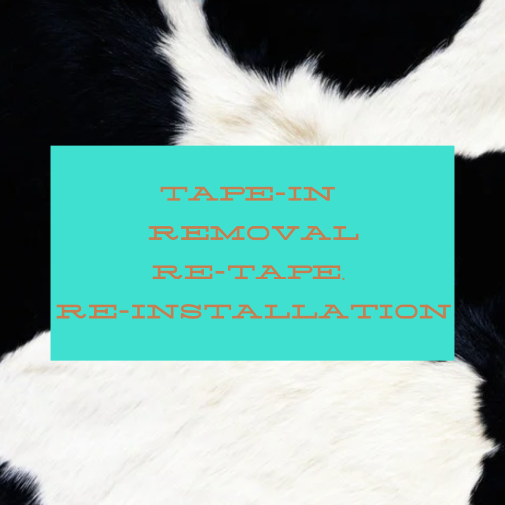 Removal, Retape and Installation.