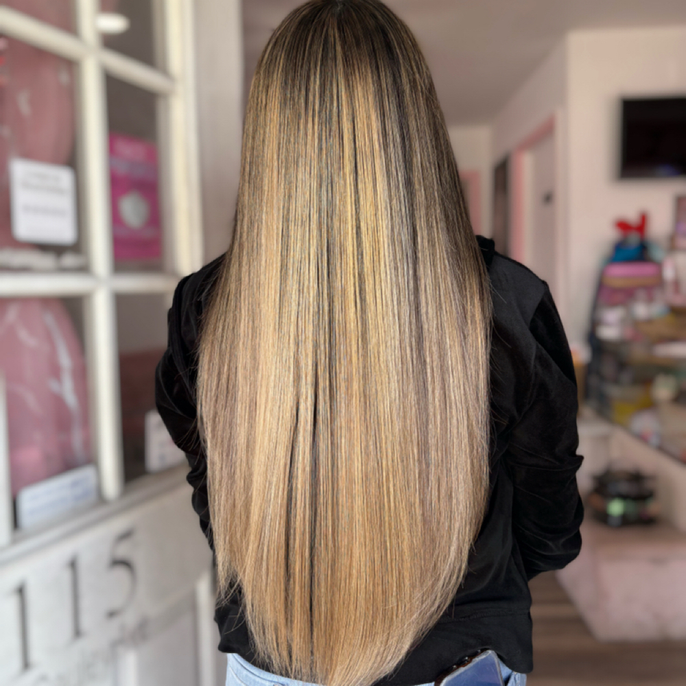 Long Length Blonding at Hair By Leandra in San Antonio, TX