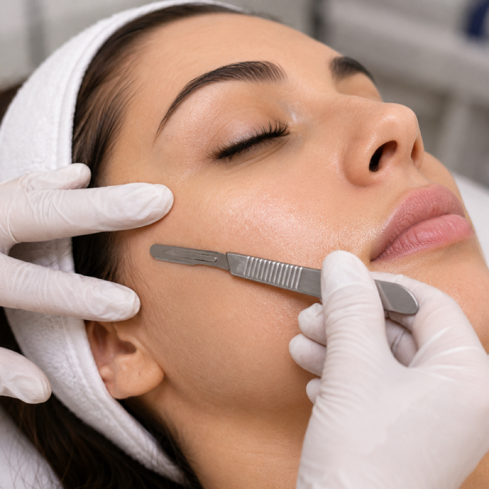 Dermaplaning Facial Deluxe at Lux Co Spa Westchase in Houston, TX