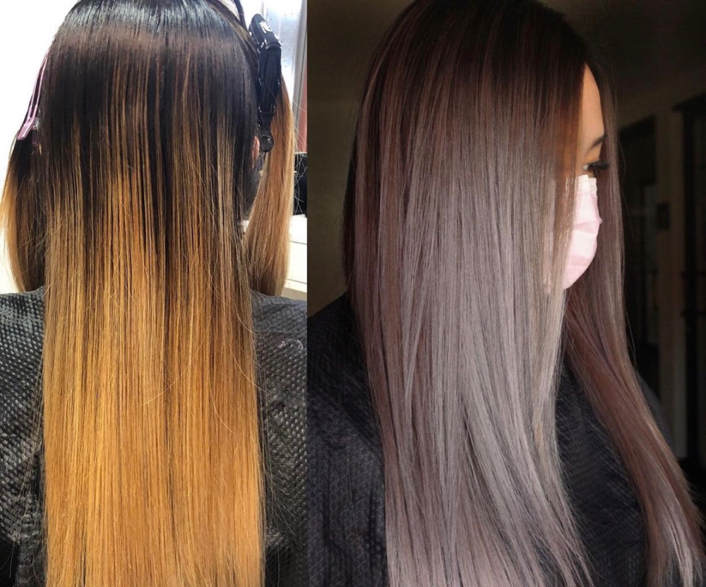 Root  Blend + Toner Touchup