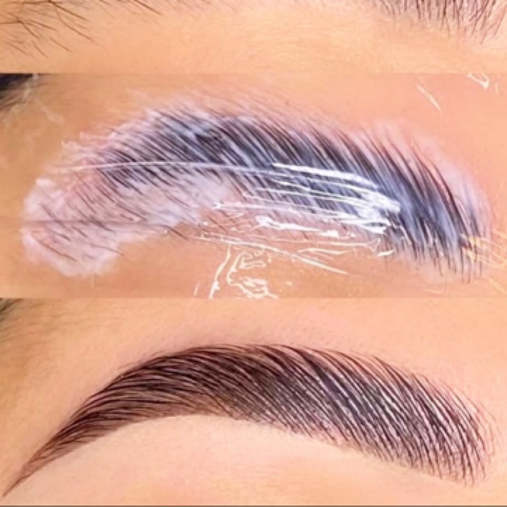 Eyebrow Lamination + tint at Rejuvenated Beauty in Santa Maria, CA
