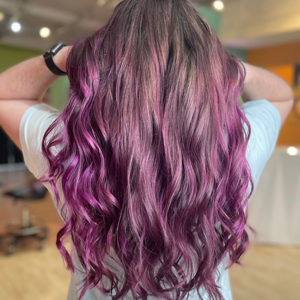 Full Open Air Balayage at CRYBABYCUTZ in Raleigh, NC