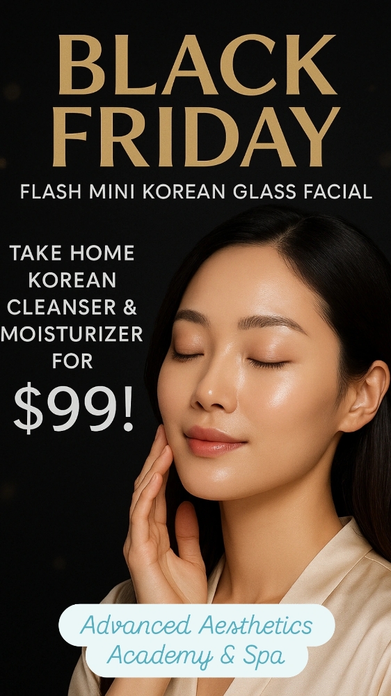 Flash "MINI" Korean Glass Facial +