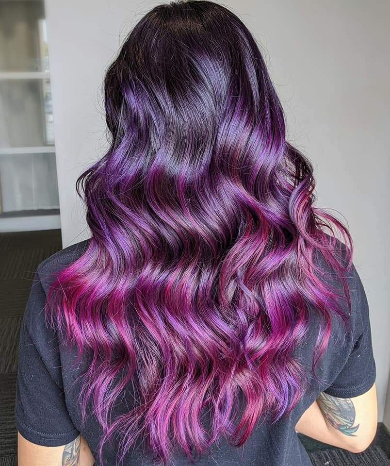 Vivids(Colorful) Balayage