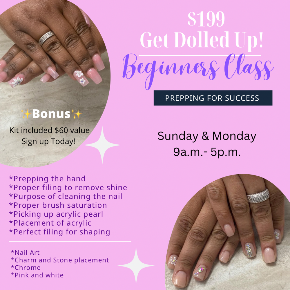 Beginners Hands On Nail Class