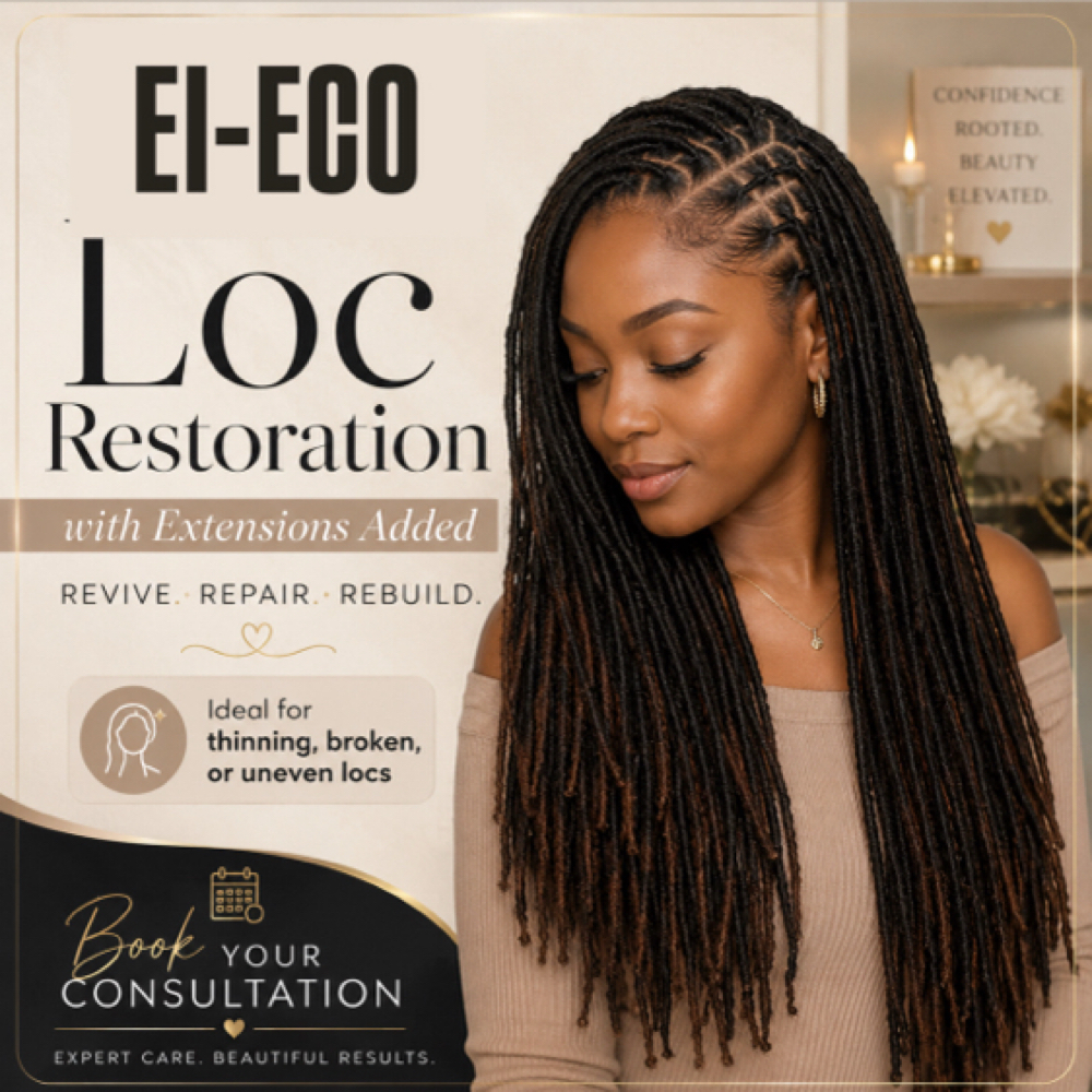 Loc restoration With Extensions at EI-ECO in Las Vegas, NV