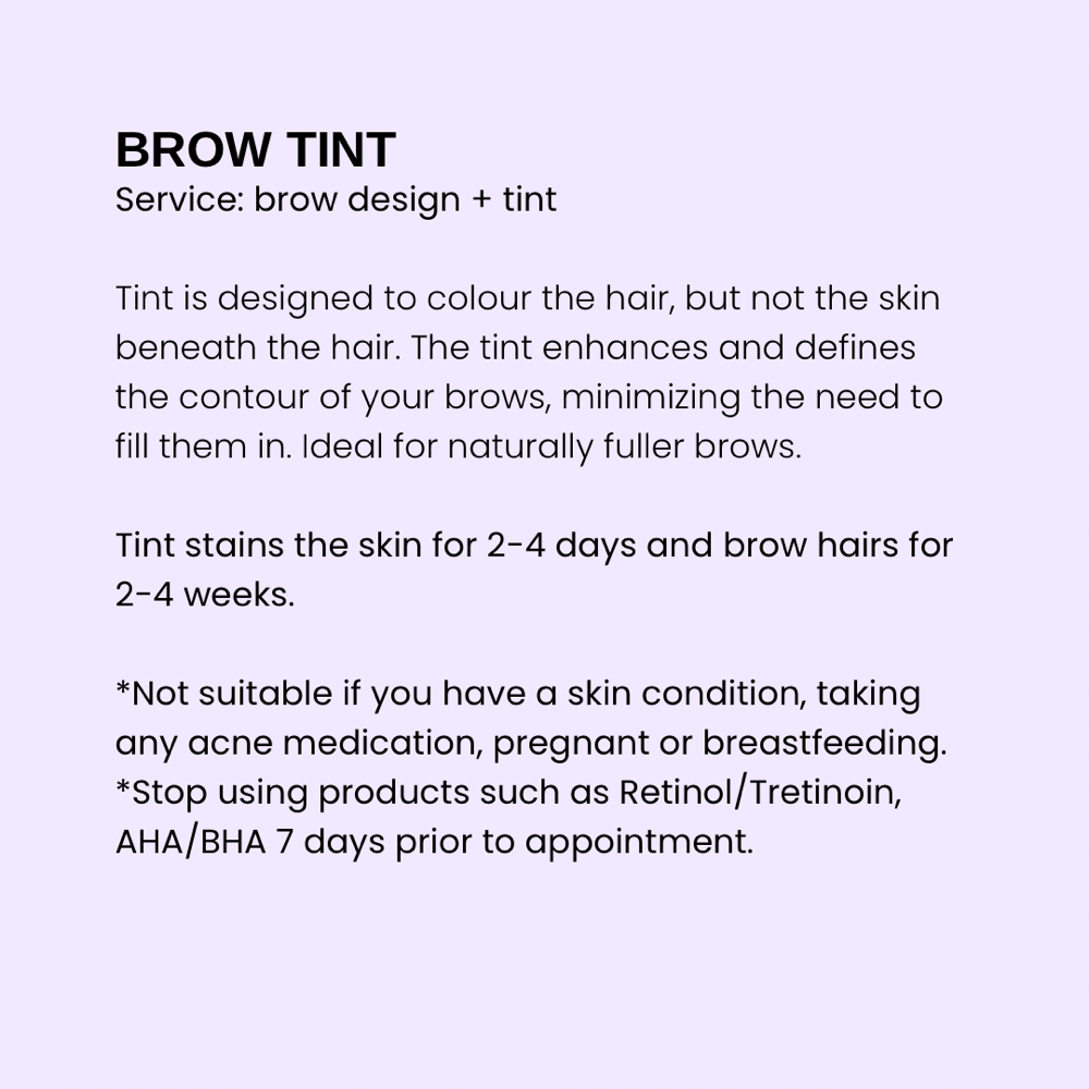 Brow Tint