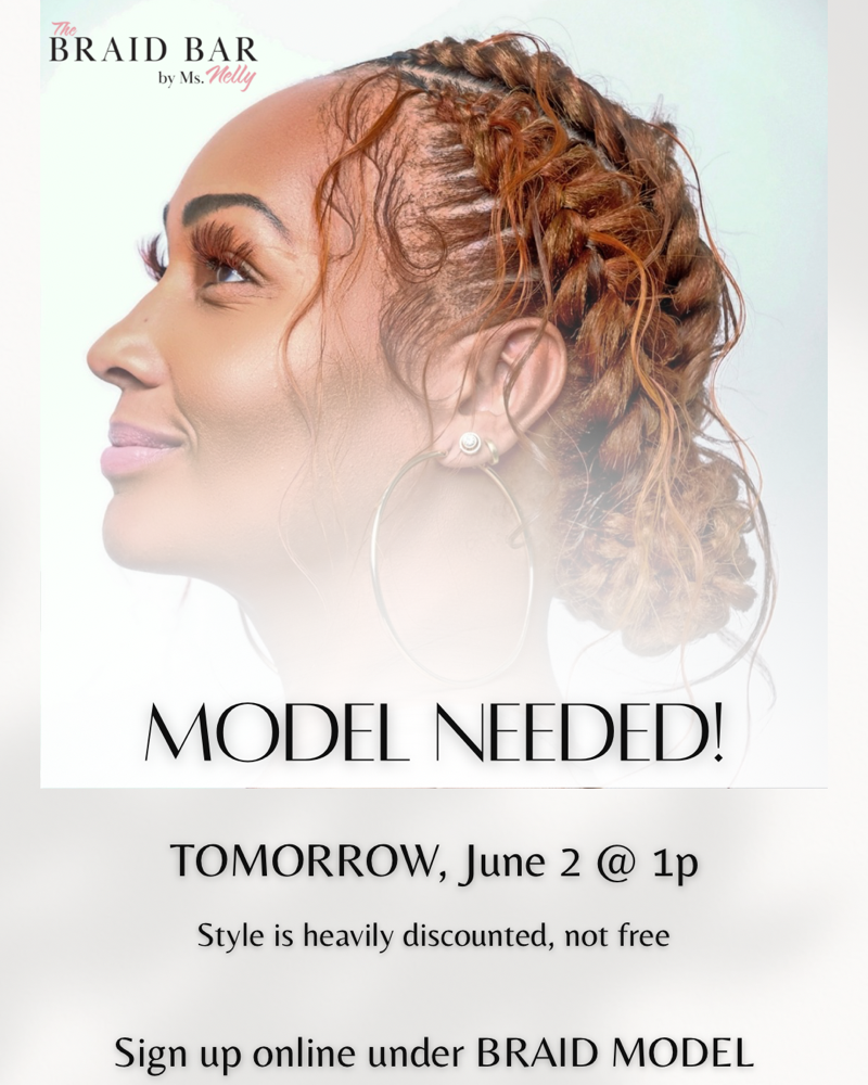 Model - 4 Butterfly Braids