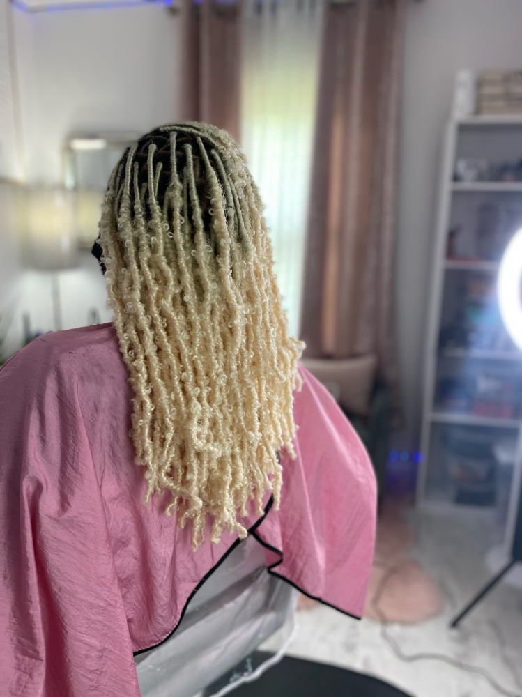 Mid Back Butterfly Locs