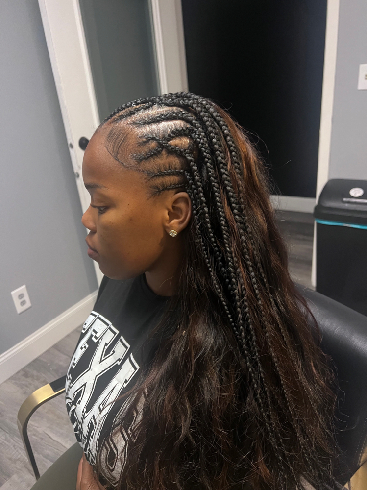 Half Braids & Quick Weave