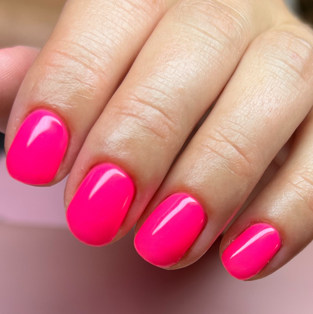Russian Mani + Builder Gel