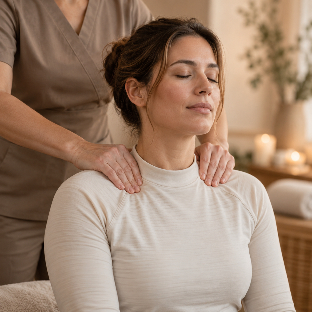 Back Neck & Shoulders at Beach Bumz Beauty Bar & Spa in Fayetteville, NC
