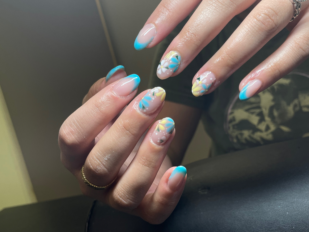 Acrylic Short Full Set/Overlay Mani