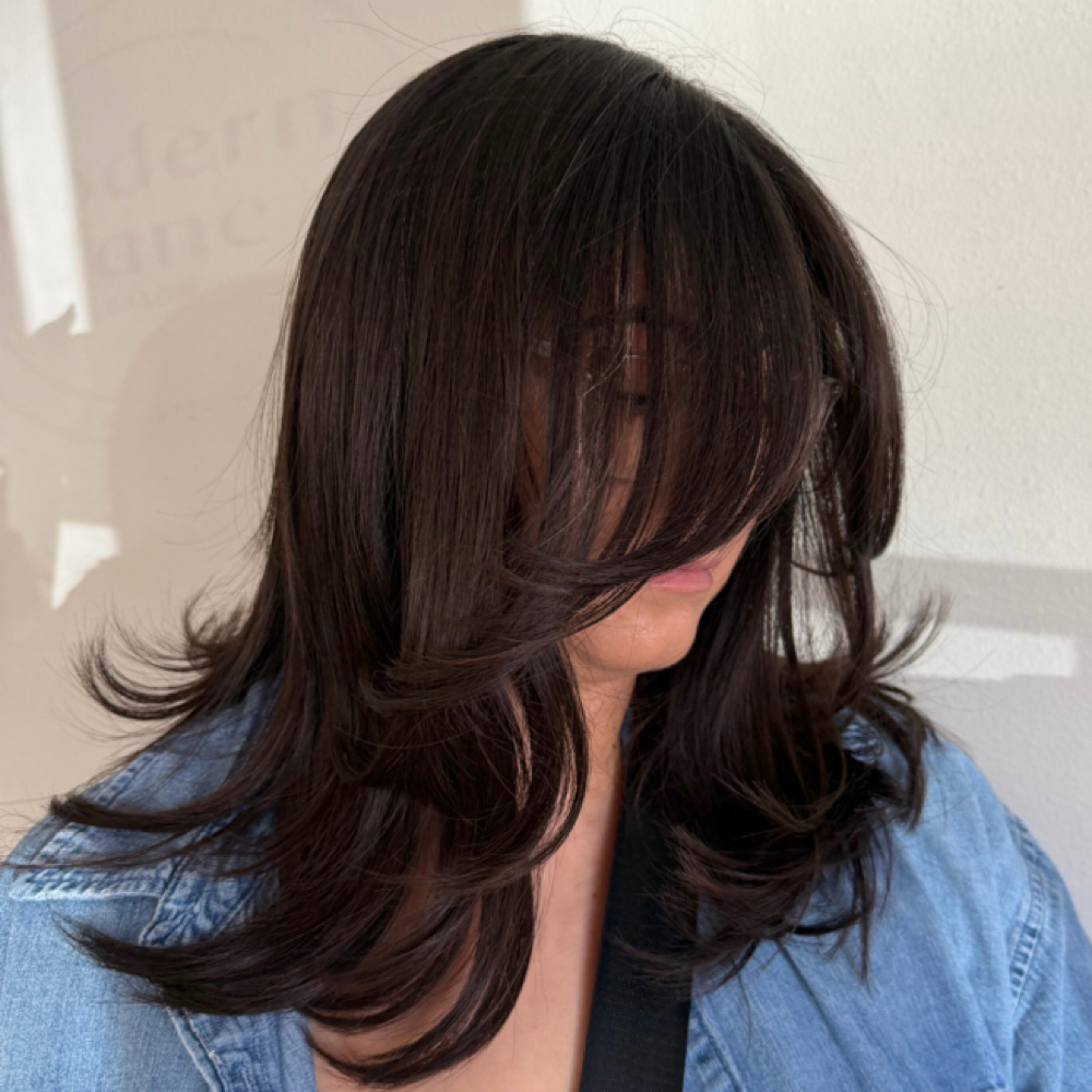 Shear Haircut & Blowout at Modern Mane Salon in Selah, WA