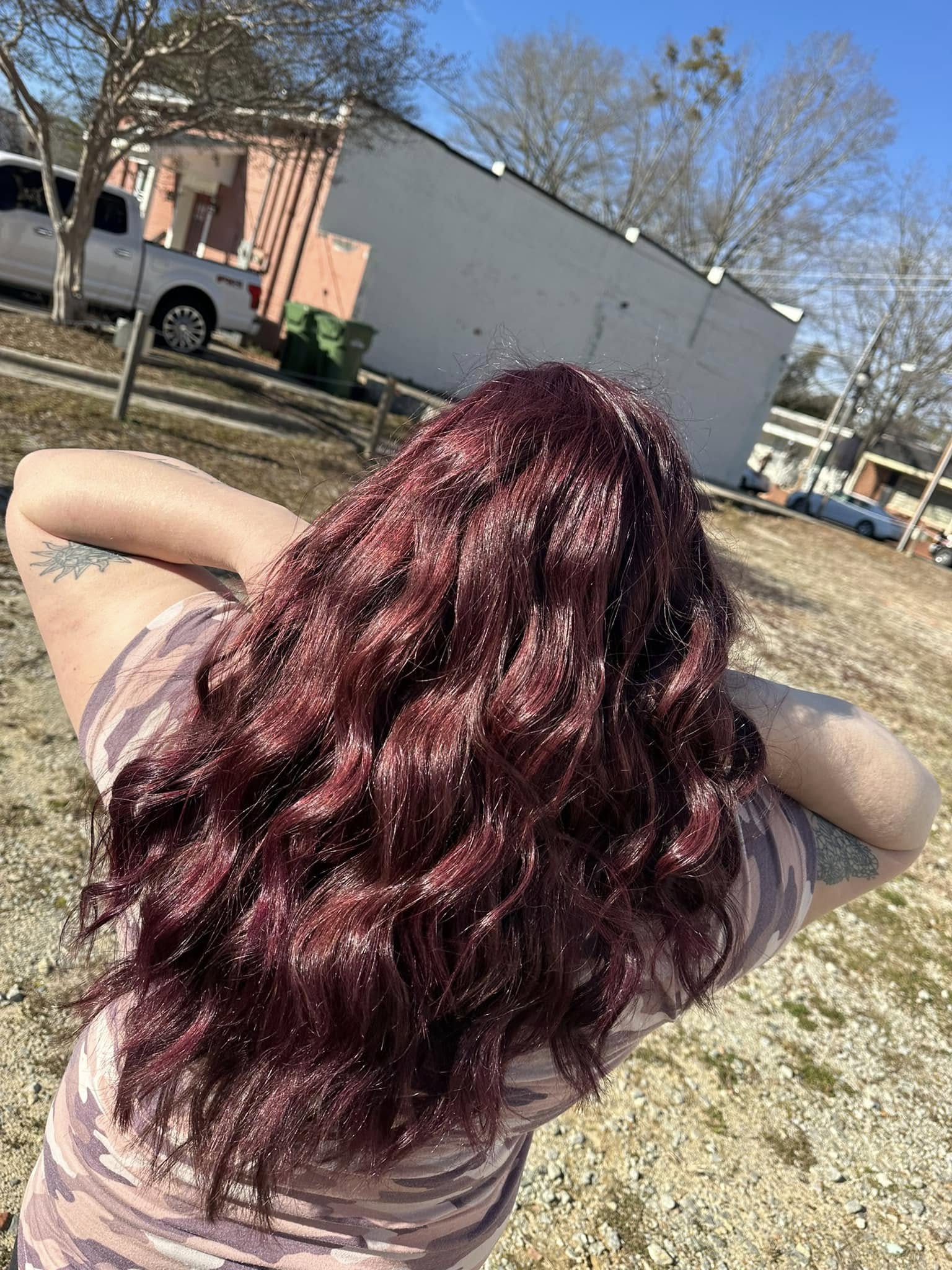 Color (Roots to Ends) w/ Brittany at Magnolia Mane Salon in Fuquay Varina, NC