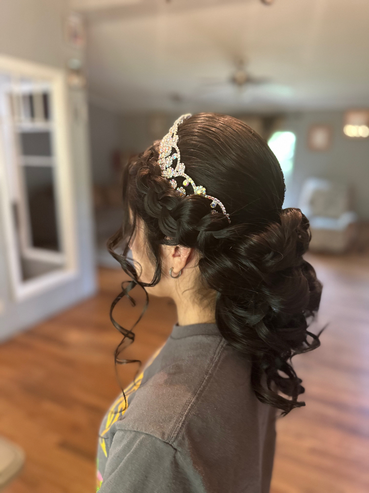 Quinceañera Hairdo