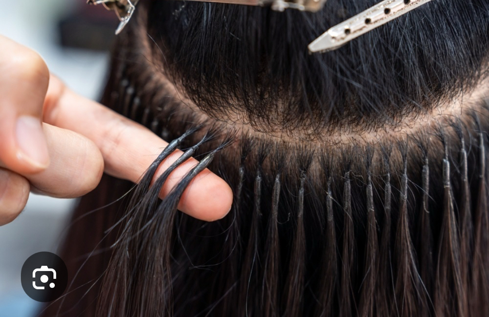 K Tip Fusion Extensions at Deanna at Royalty Hair Studio in Shreveport, LA