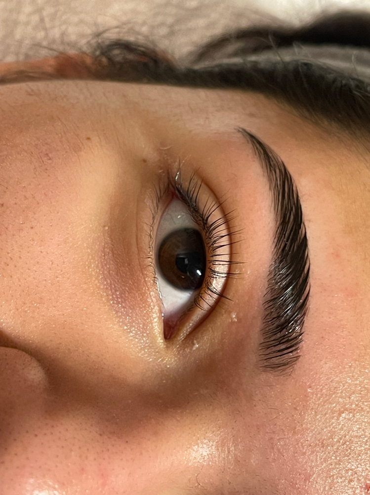 Brow Lamination And Tint