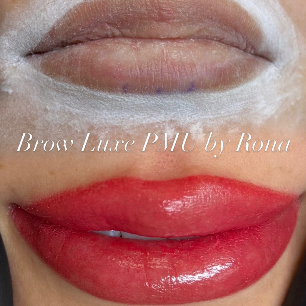 Consultation Lips at Brow Luxe PMU by Rona in Santa Clara, CA