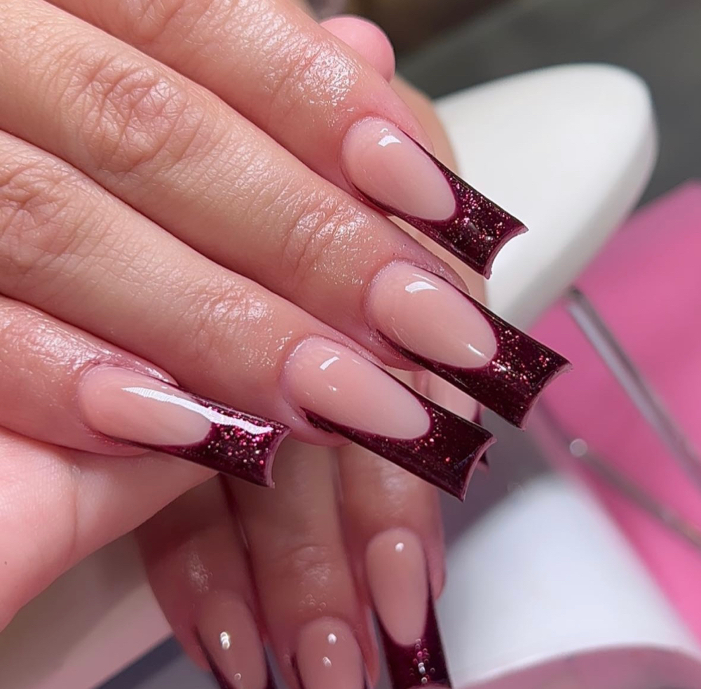 FRENCH TIP FULL SET
