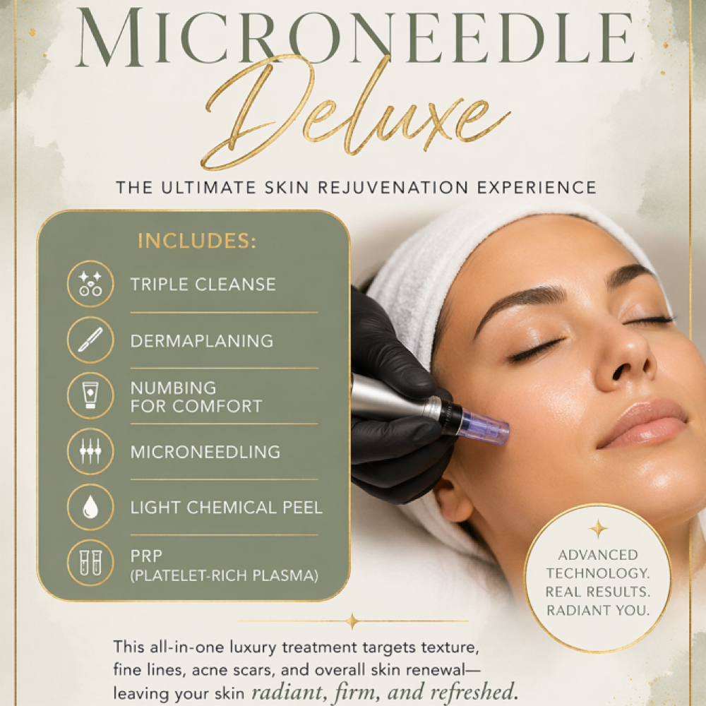 Microneedle Deluxe at Skin Flip Aesthetics by Nurse O in Woodlawn, MD