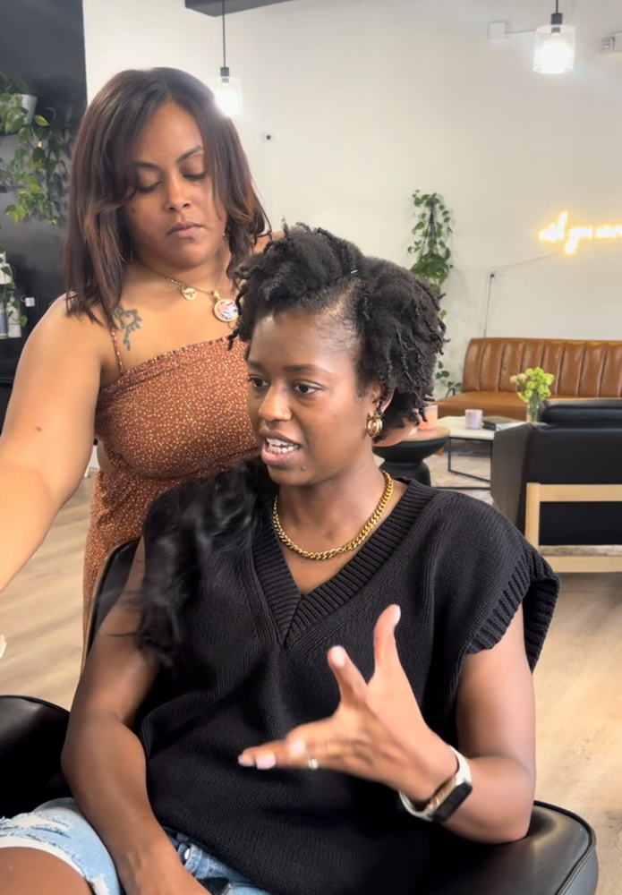Extension Consultation at Dream Charon Hair Haven in Charlotte, NC
