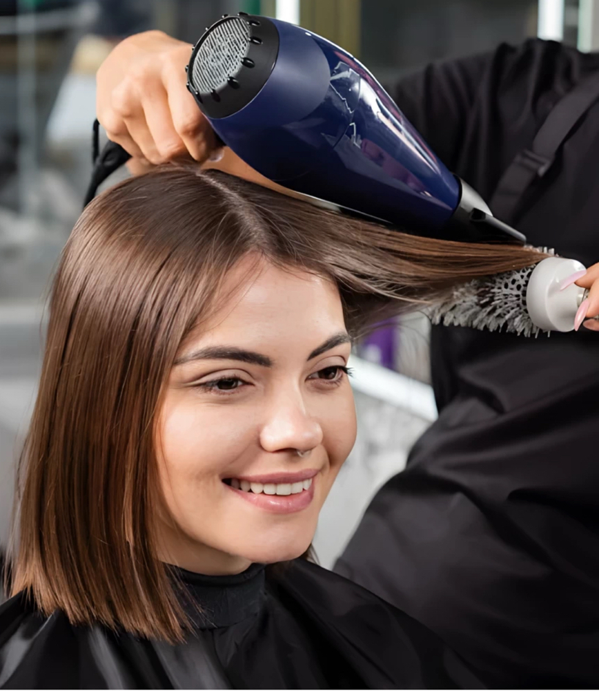 Hair Voluminous Blowout at Belleza hair & skin Studio in Waltham, MA