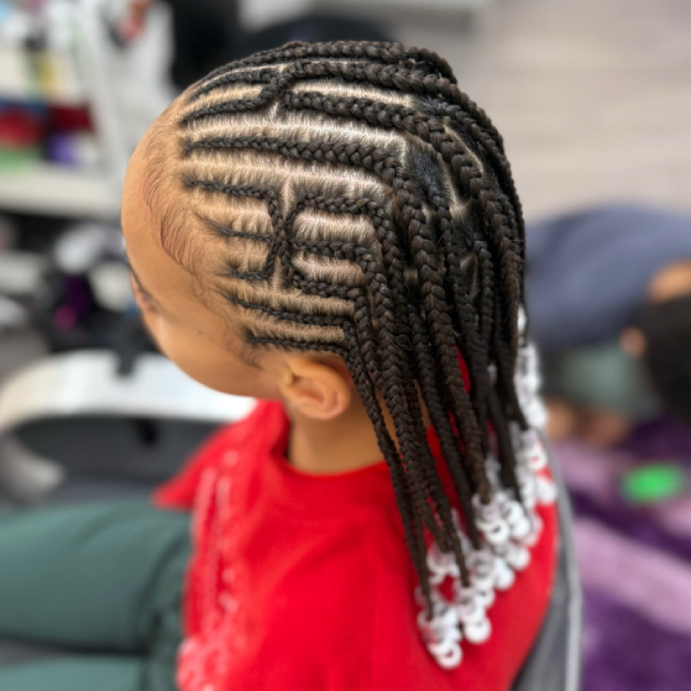 Kids 8 &Under (Braids Natural Hair) at LuLu's Loc&Braid Bar in Missouri City, TX