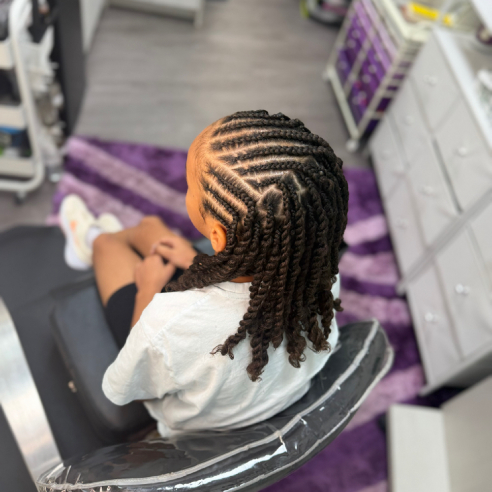 Kids 9 Years & Under at LuLu's Loc&Braid Bar in Missouri City, TX